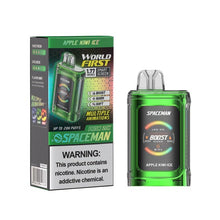 Apple Kiwi Ice Flavored Spaceman Prism 20K Disposable Vape Device 3PK | EveryThing Vapes