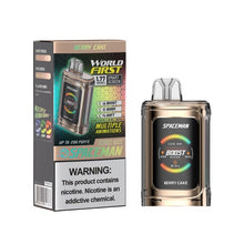 Berry Cake Flavored Spaceman Prism 20K Disposable Vape Device 3PK | EveryThing Vapes