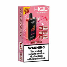 Berry Gush Flavored HQD Cuvie Everest Disposable Vape - 2500K Puffs | EveryThing Vapes