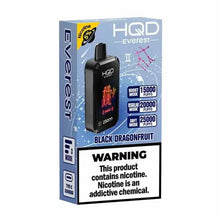 Black Dragonfruit Flavored HQD Cuvie Everest Disposable Vape - 2500K Puffs | EveryThing Vapes