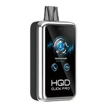 Black ice Flavored HQD Click Pro Disposable Vape Device - 30000K Puffs - 3PK | EveryThing Vapes
