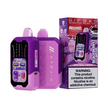 Blackberry B-Pop Flavored Rifbar MixPro Disposable Vape Device - 40000K Puffs - 3PK | EveryThing Vapes