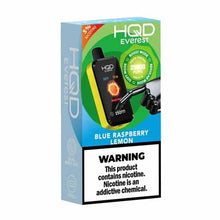 Blue Raspberry Lemon Flavored HQD Cuvie Everest Disposable Vape - 2500K Puffs | EveryThing Vapes