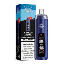Blue Razz Blast (LCD Screen) Flavored Al Fakher Disposable Vape Device - 800K Puffs - 10PK | EveryThing Vapes