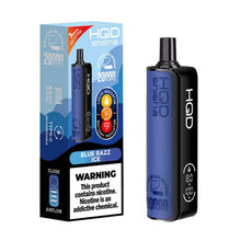 Blue Razz Ice 3mg Flavored HQD Shisha Hookah 3mg Disposable Vape Device - 20K Puffs - | Everything Vapes