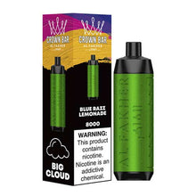 Blue Razz Lemonade (LCD Screen) Flavored Al Fakher Disposable Vape Device - 800K Puffs - 3PK | EveryThing Vapes