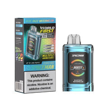 Blue Razz Watermelon Flavored Spaceman Prism 20K Disposable Vape Device 3PK | EveryThing Vapes