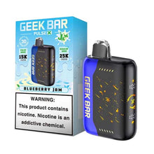 Blueberry Jam Flavored Geek Bar Pulse X Disposable Vape Device - | EveryThing Vapes