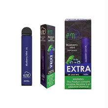 Blueberry Mint-Flavored Fume EXTRA 5% Disposable Vape Device 6PK