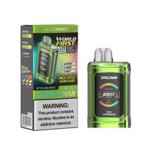 Cali Lemonade Flavored Spaceman Prism 20K Disposable Vape Device 10PK | EveryThing Vapes