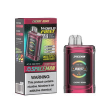 Cherry Bomb Flavored Spaceman Prism 20K Disposable Vape Device 1PC | EveryThing Vapes