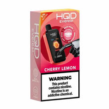 Cherry Lemon Flavored HQD Cuvie Everest Disposable Vape - 2500K Puffs | EveryThing Vapes