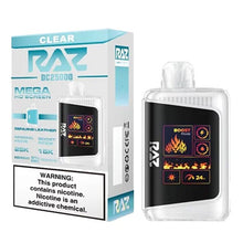 Clear Flavored RAZ DC25000 Disposable Vape Device - 25K Puffs - 6PK | Everything Vapes