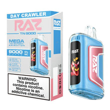 Day Crawler Flavored Raz TN9000 Disposable Vape Device - 9000K Puffs - 6PK | everythingvapes.com