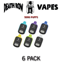 DEATH ROW Snoop Dogg 5000 Disposable Vape Device | 5000 Puffs - 6PK