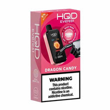 Dragon Candy Flavored HQD Cuvie Everest Disposable Vape - 2500K Puffs | EveryThing Vapes