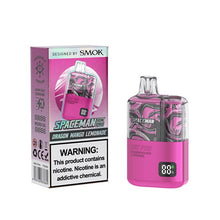Dragon Mango Lemonade Flavored Spaceman 10K Pro Disposable Vape Device 3PK | EveryThing Vapes