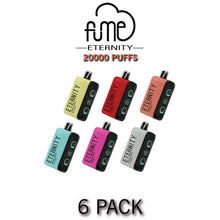 Fume ETERNITY Disposable Vape Device | 20000 Puffs – 6PK