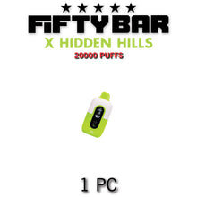 Fifty Bar X Hidden Hills Disposable Vape Device | 20000 Puffs - 1PC