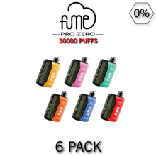 Fume PRO ZERO 0% Disposable Vape Device 30000 Puffs - 6PK