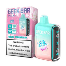 Frozen Strawberry Flavored 15000 Puffs Disposable Vape Device 10PK | EveryThing Vapes