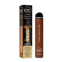 Coffee Tobacco-Flavored Fume EXTRA 5% Disposable Vape Device 6PK