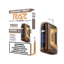 Graham Twist Raz TN9000 Disposable Vape Device 6PK | everythingvapes.com