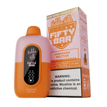Hawaiian Nectar Flavored Fifty Bar x Hidden Hills Disposable Vape Device - 2000K Puffs - 3PK | EveryThing Vapes