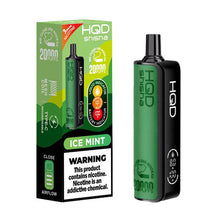 Ice Mint 3mg Flavored HQD Shisha Hookah 3mg Disposable Vape Device - 20K Puffs - | Everything Vapes
