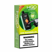 Kiwi Watermelon Flavored HQD Cuvie Everest Disposable Vape - 2500K Puffs | EveryThing Vapes