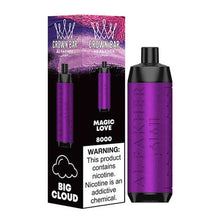 Magic Love (LCD Screen) Flavored Al Fakher Disposable Vape Device - 800K Puffs - 10PK | EveryThing Vapes