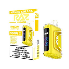Mango Colada Raz TN9000 Disposable Vape Device 6PK | everythingvapes.com