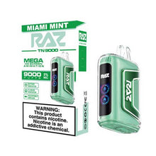 Miami Mint Raz TN9000 Disposable Vape Device 6PK | everythingvapes.com