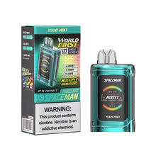 Miami Mint Flavored Spaceman Prism 20K Disposable Vape Device 3PK | EveryThing Vapes