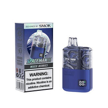 Mixed Berries Flavored Spaceman 10K Pro Disposable Vape Device 3PK | EveryThing Vapes