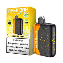 Orange Jam Flavored Geek Bar Pulse X Disposable Vape Device - | EveryThing Vapes