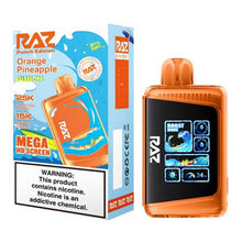 Orange Pineapple Punch Flavored RAZ DC25000 Disposable Vape Device - 25K Puffs - 6PK | Everything Vapes