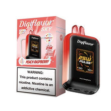 Peach Raspberry Flavored Geek Bar Skyview Disposable Vape Device - 25K Puffs - 10PK | EveryThing Vapes