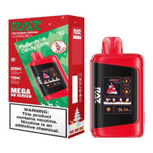 Peppermint Candy Cane Flavored RAZ DC25000 Disposable Vape Device - 25K Puffs - 6PK | Everything Vapes