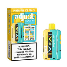 Pineapple Ice Peach Flavored Adjust MyFlavor Disposable Vape Device - 40K Puffs | EveryThing Vapes