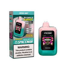 Prism Mint Flavored Spaceman Nebula 25K Plus Disposable Vape Device 3PK | EveryThing Vapes
