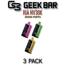 RiA by Geek Bar NV30K Disposable Vape Device | 30K Puffs - 3PK