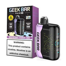 Raspberry Peach Lime Flavored Geek Bar Pulse X Disposable Vape Device 10PK | EveryThing Vapes