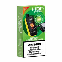 Raspberry W-Melon Lemon Flavored HQD Cuvie Everest Disposable Vape - 2500K Puffs | EveryThing Vapes