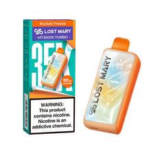 Rocket Freeze Flavored Lost Mary MT35000 Disposable Vape Device - 35K Puffs - 10PK | EveryThing Vapes