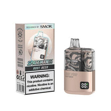 Root Beer Flavored Spaceman 10K Pro Disposable Vape Device 3PK | EveryThing Vapes