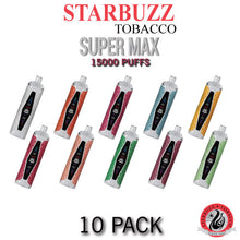 Starbuzz Super Max Disposable Vape Device | 15k Puffs - 10PK