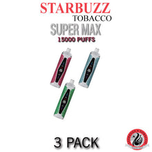 Starbuzz Super Max Disposable Vape Device | 15k Puffs - 3PK