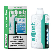 Sour Apple Ice Flavored Adjust MyCool Disposable Vape Device - 40K Puffs | Everything Vapes