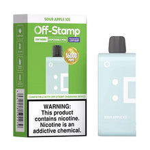 Sour Apple Ice Flavored Off-Stamp SW16000 Disposable Vape Device - 16000 Puffs - 3PK | EveryThing Vapes